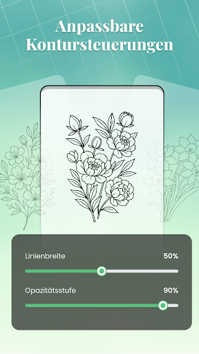 AR Nachzeichnen Skizze Screenshot