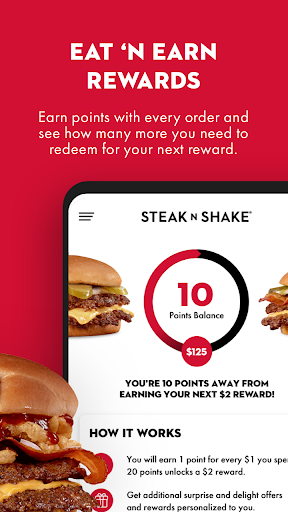 Captura de pantalla de Steak 'n Shake
