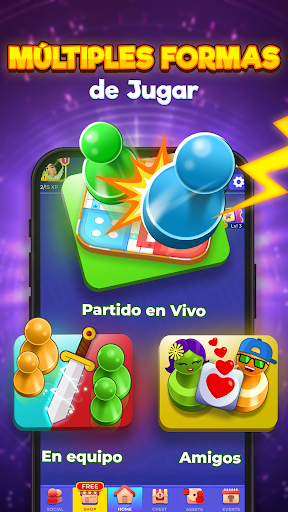 Captura de pantalla de Ludo Superstar - Juego Fun