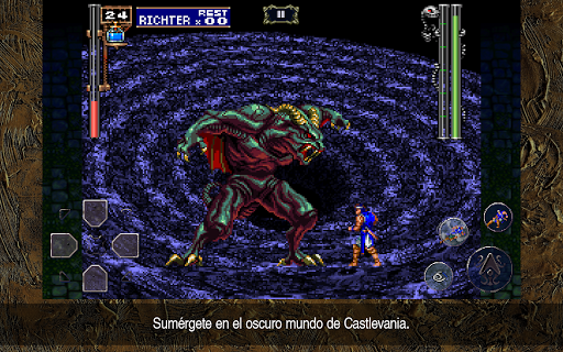 Captura de pantalla de Castlevania: SotN