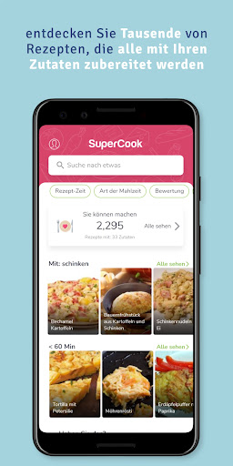 Supercook-Rezeptgenerator Screenshot
