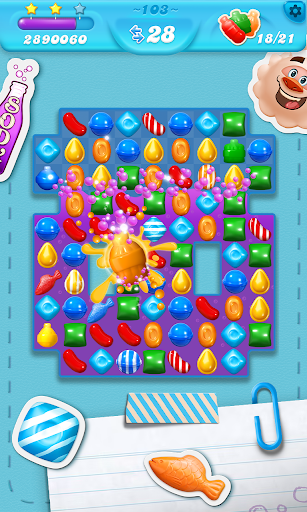 Captura de pantalla de Candy Crush Soda Saga
