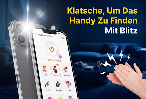Klatschen Um Telefon Zu Finden Screenshot