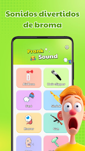 Captura de pantalla de Prankster-Funny Prank Sounds