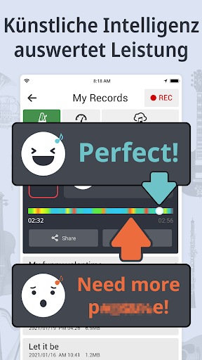 Stimmgerät & Metronom Screenshot