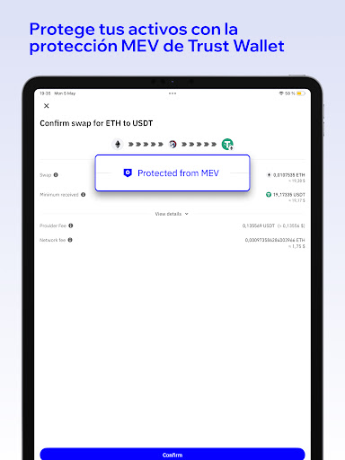 Captura de pantalla de Trust: Crypto & Bitcoin Wallet