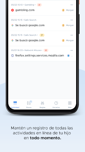 Captura de pantalla de Securly Home