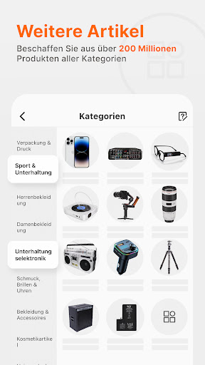 Alibaba.com - B2B-Marktplatz Screenshot
