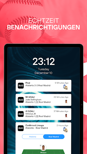 365Scores: Live Scores u. News Screenshot