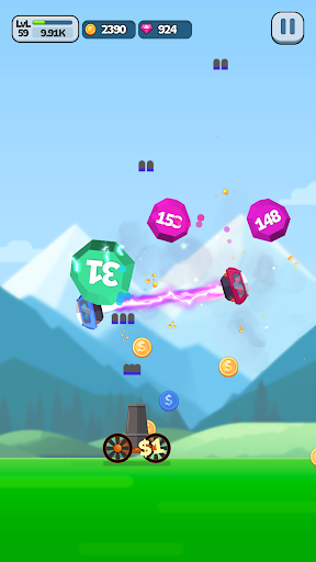 Captura de pantalla de Ball Blast Cannon blitz mania