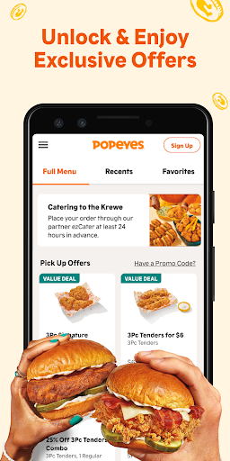 Popeyes® App Screenshot
