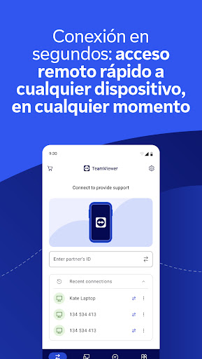 Captura de pantalla de TeamViewer Remote Control
