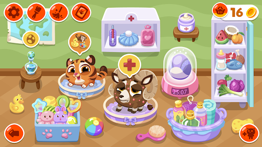 Captura de pantalla de Bubbu School – Mis animalitos