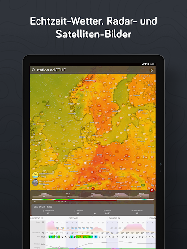 Windy.com - Wettervorhersage Screenshot