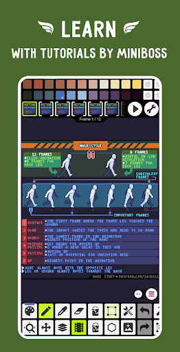 Captura de pantalla de Pixel Studio: pixel art editor