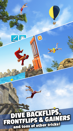 Captura de pantalla de Flip Diving