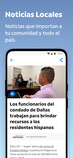 Captura de pantalla de Spectrum News