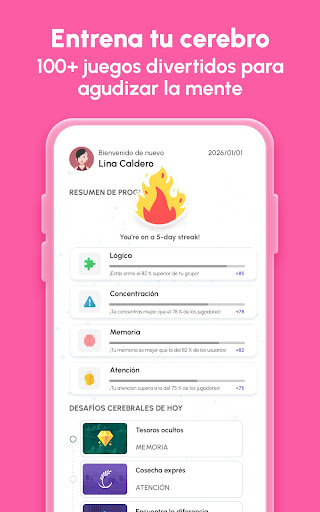 Captura de pantalla de Brainova: IQ Test & Logic Game