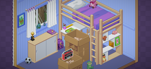 Captura de pantalla de Unpacking