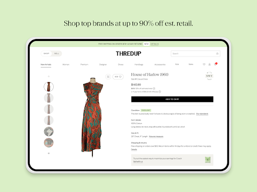 ThredUP: Online Thrift Store screenshot