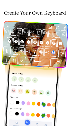 Captura de pantalla de Teclado de fuentes: Text Fonts