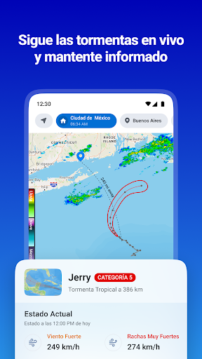 Captura de pantalla de 1Weather: Pronósticos y Radar