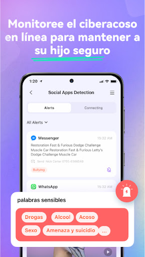 Captura de pantalla de FamiSafe: Control Parental