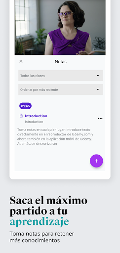 Captura de pantalla de Udemy - Cursos Online