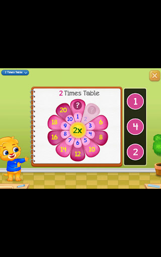 Multiplikation spiele Für 2-7 Screenshot