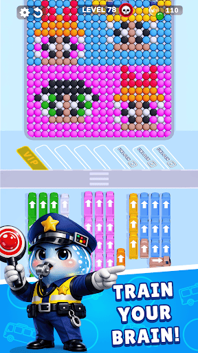 Captura de pantalla de Bubble Bus: Parking Jam Puzzle
