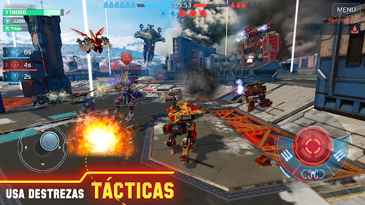Captura de pantalla de War Robots. PvP Multijugador