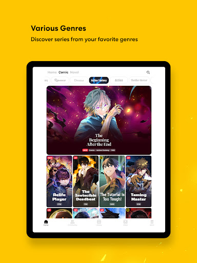 Captura de pantalla de Tapas – Comics and Novels