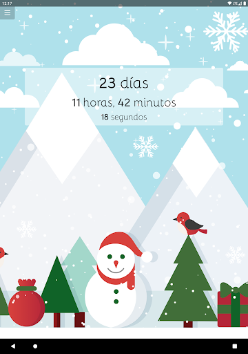 Captura de pantalla de Cuenta Regresiva para Navidad