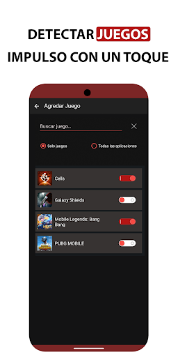 Captura de pantalla de Game Booster VIP-SIN LAG Y GFX