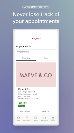 Vagaro screenshot