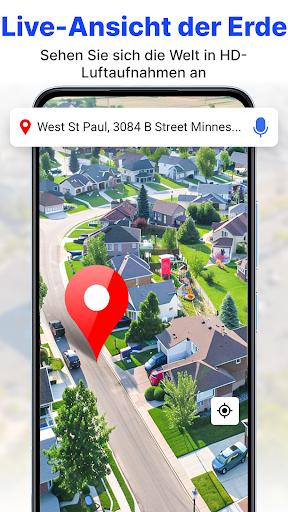 GPS-Satelliten-Live-Erdkarte Screenshot