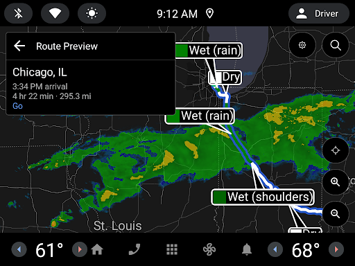 Captura de pantalla de MyRadar Weather Radar Pro