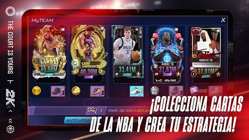 Captura de pantalla de NBA 2K Mobile Juego de Basket