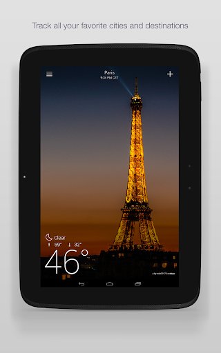 Yahoo Weather: Forecast & Maps screenshot