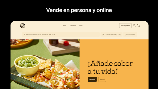 Captura de pantalla de Square TPV: Punto de Venta