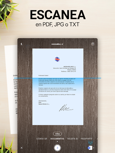 Captura de pantalla de iScanner - Escanear documentos