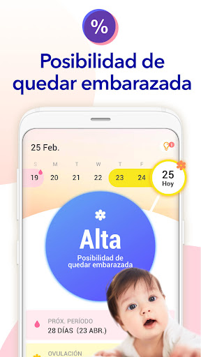 Captura de pantalla de Obtener Bebé, Embarazo