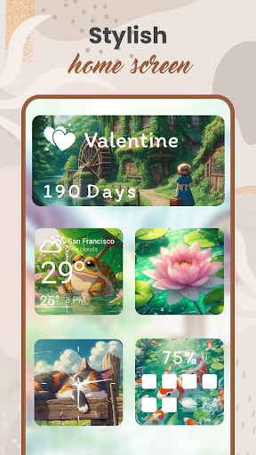 Captura de pantalla de Widgets 2026: Widget y Temas