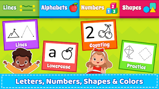 Captura de pantalla de ABC Tracing Preschool Games 2+