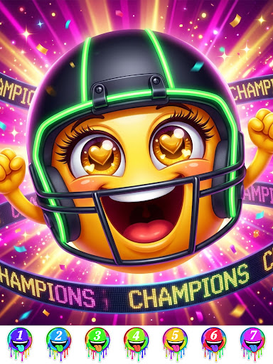 Meme Color By Number Game screenshot
