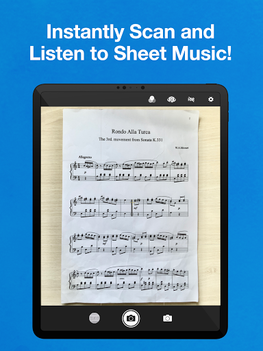 Sheet Music Scanner & Reader screenshot