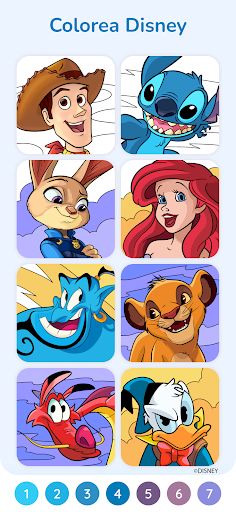 Captura de pantalla de Happy Color®– juegos de pintar
