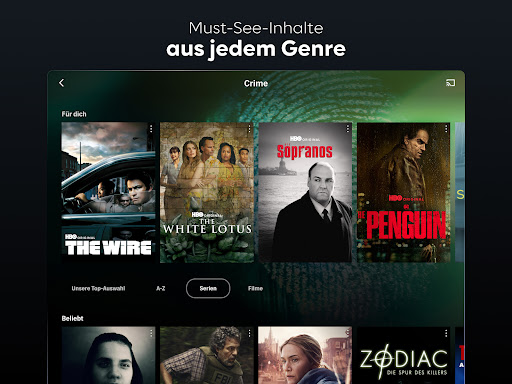 HBO Max: Filme und Serien Screenshot