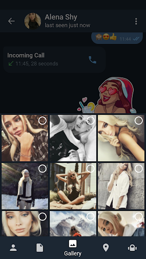 Captura de pantalla de Telegram X