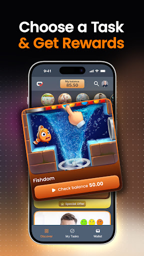 Captura de pantalla de Testerup: Test & Earn Rewards